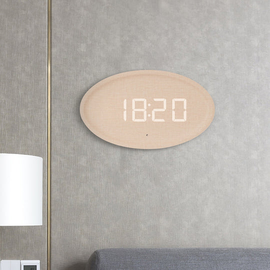 Digitaalinen seinäkello moderni minimalistinen muotoilu 2