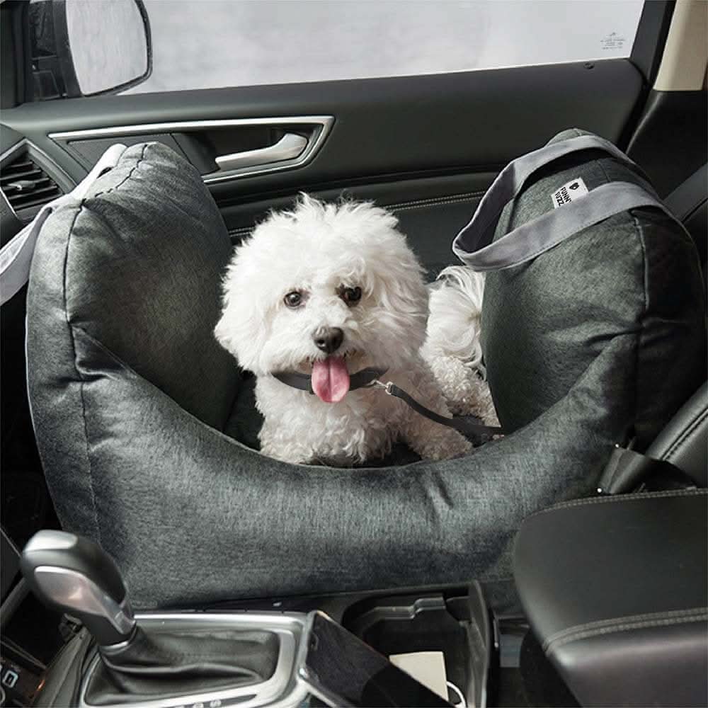 Dog Car Seat Bed with Safety Belt 0