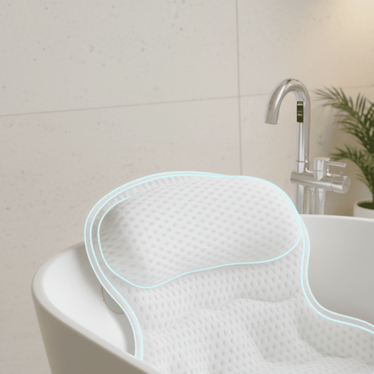 Ergonominen Kylpytyyny Niska- ja Selkätuella 1