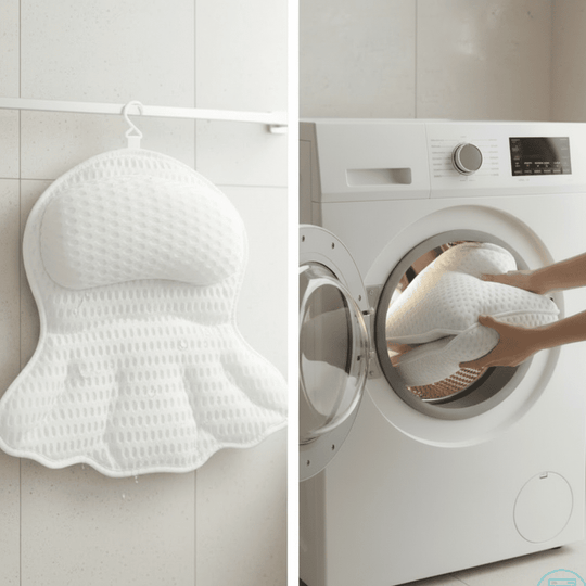 Ergonominen Kylpytyyny Niska- ja Selkätuella 2
