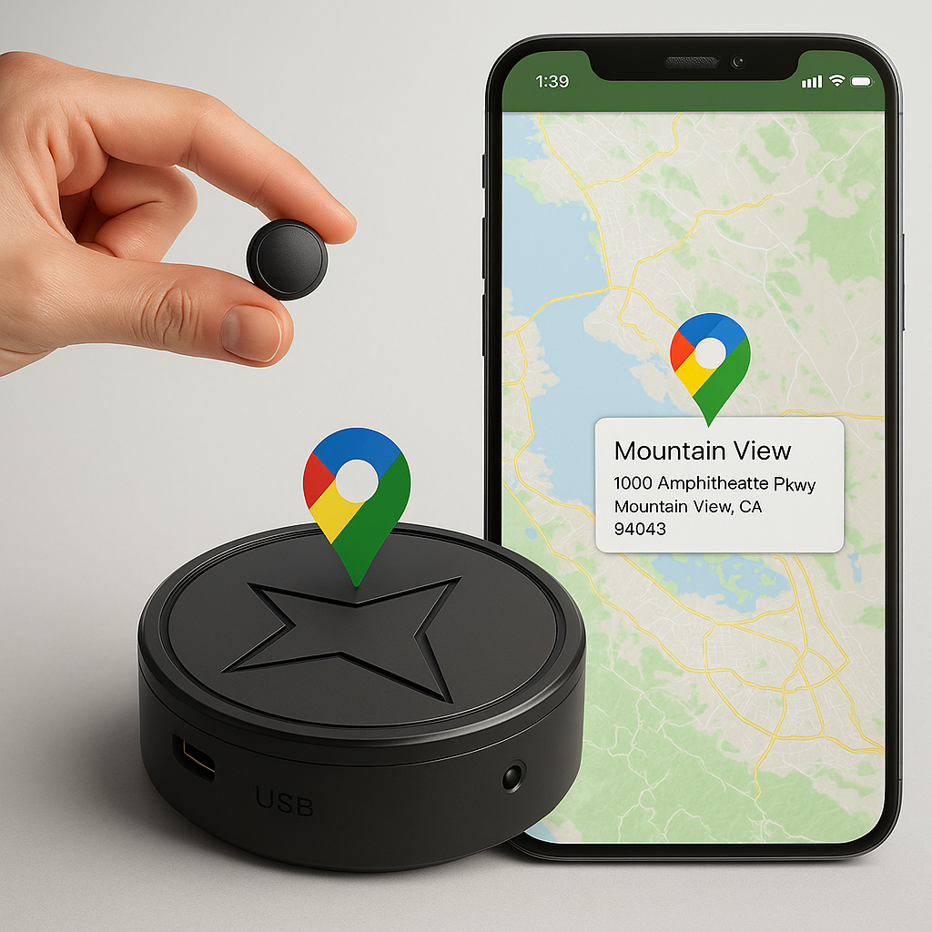 GPS-seurantalaite Tehokas Magneettikiinnitys 0