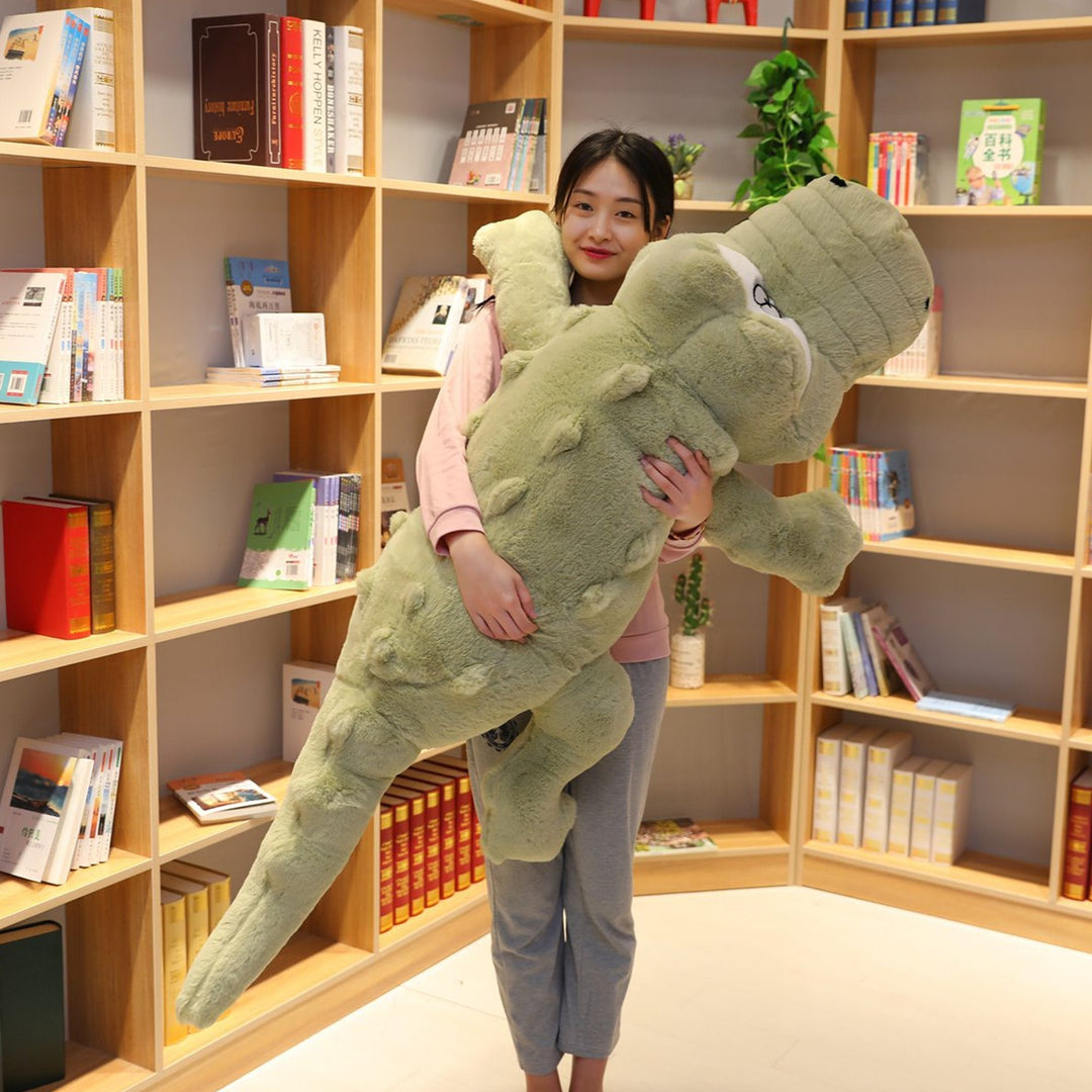 Giant Crocodile Plush Toy Companion 0