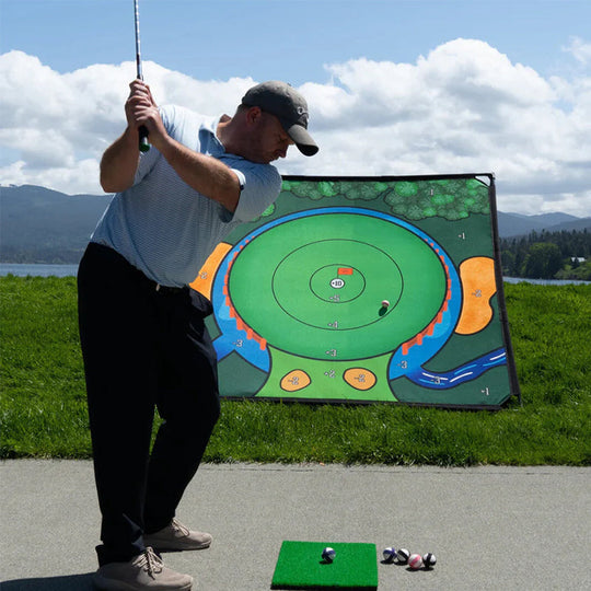Golf Harjoitusareena Monitasoisille Pelaajille Sisäkäyttöön 5