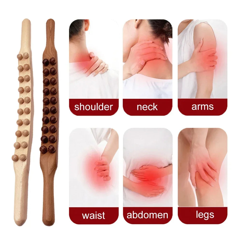 Gua Sha Hierontapuikko 60 Cm Rentoutumiseen 3