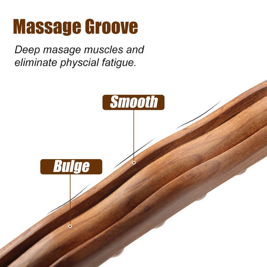 Gua Sha Hierontapuikko 60 Cm Rentoutumiseen 5