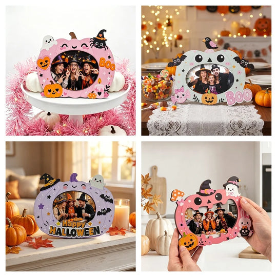 Halloween-aiheinen valokuvakehys koristeellinen 1