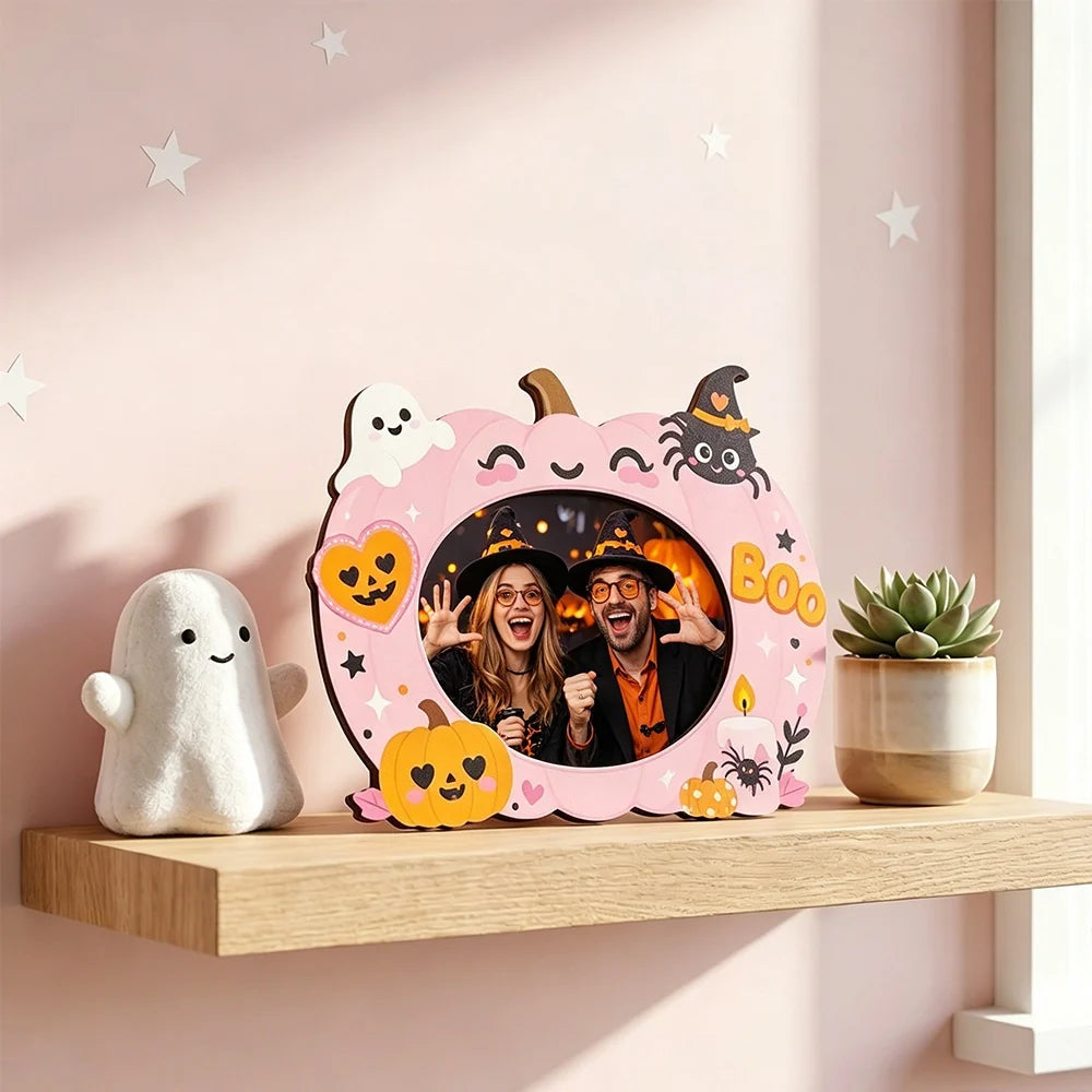 Halloween-aiheinen valokuvakehys koristeellinen 2