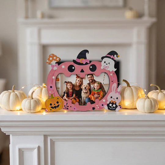 Halloween-aiheinen valokuvakehys koristeellinen 4