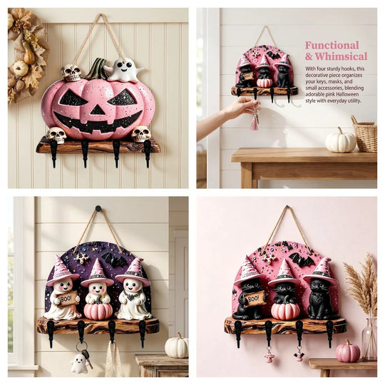 Halloween-koristehahmo Noita-aiheinen Sisustuselementti 1