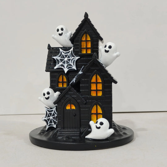 Halloween-koristustalo Aavemaisella Tunnelmalla 0