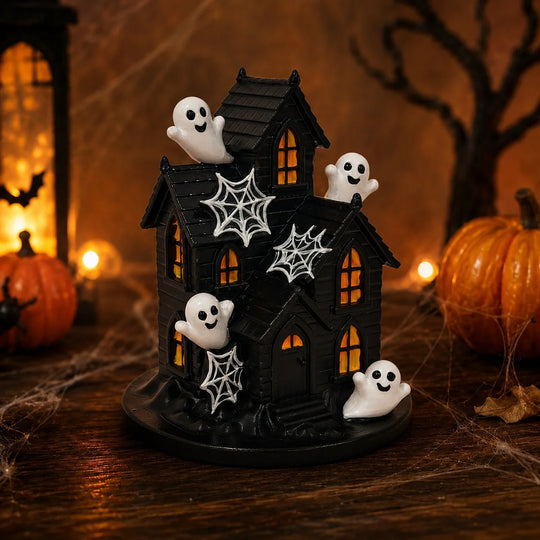 Halloween-koristustalo Aavemaisella Tunnelmalla 3