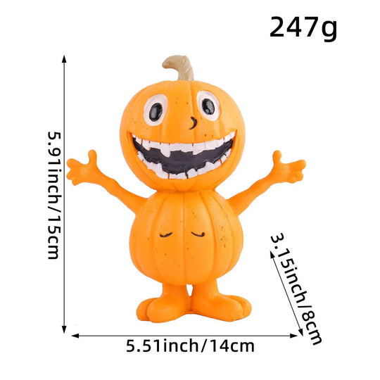 Halloween-kurpitsahahmo Hauska Koriste 9
