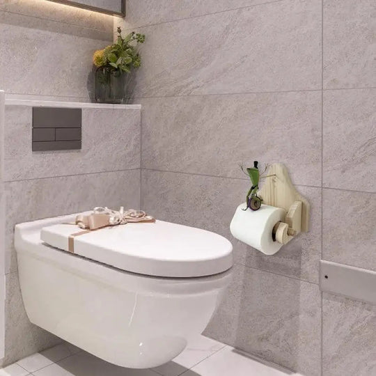 Hauska WC-paperin pidike Sammakko Ajelijana 1