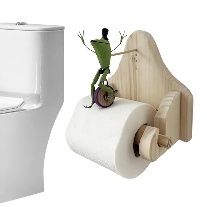 Hauska WC-paperin pidike Sammakko Ajelijana 3