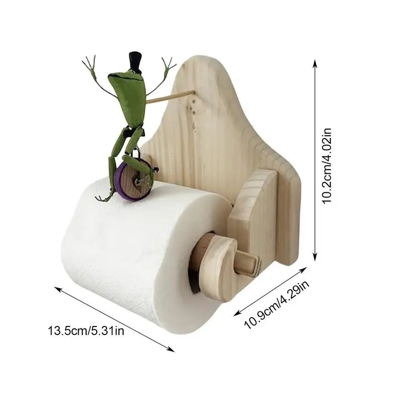 Hauska WC-paperin pidike Sammakko Ajelijana 5