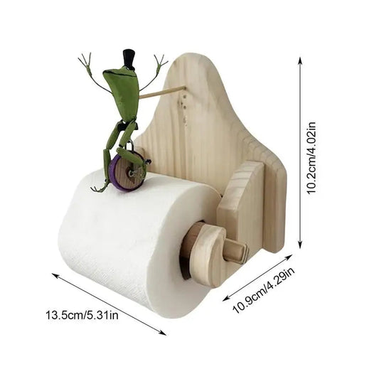 Hauska WC-paperin pidike Sammakko Ajelijana 5
