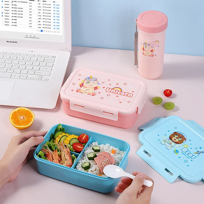 Hauskateemainen Bento-ruoan säilytysrasia 2