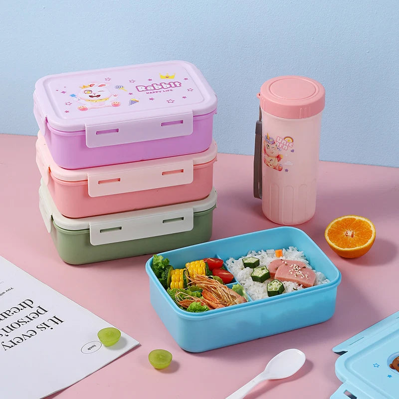 Hauskateemainen Bento-ruoan säilytysrasia 3