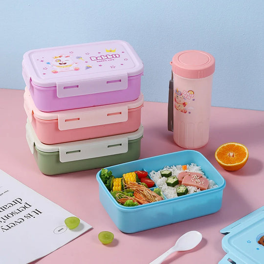 Hauskateemainen Bento-ruoan säilytysrasia 3