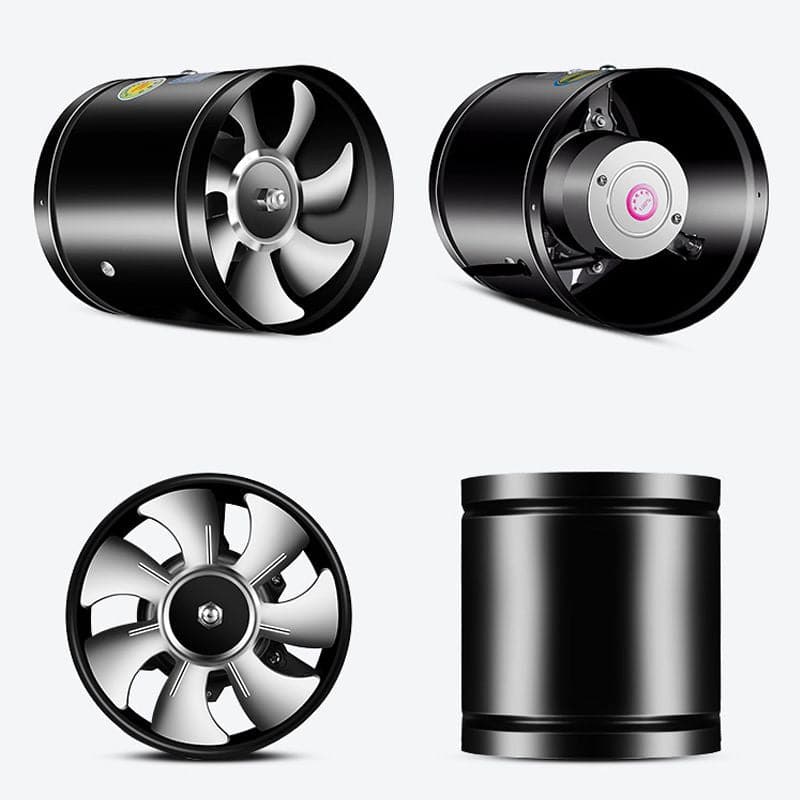 Hiljainen Poistotuuletin Tehokkaalla Ilmanvaihdolla 4