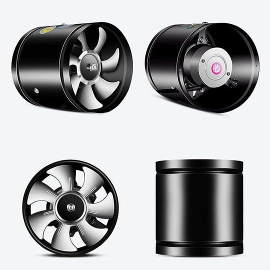 Hiljainen Poistotuuletin Tehokkaalla Ilmanvaihdolla 4