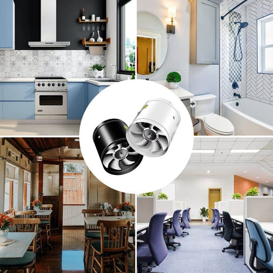 Hiljainen Poistotuuletin Tehokkaalla Ilmanvaihdolla 5