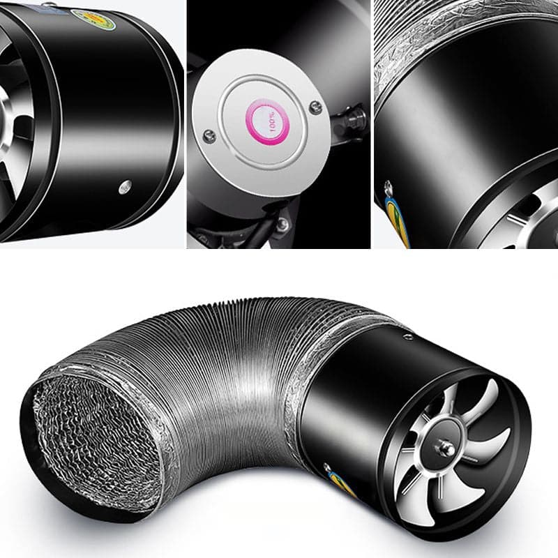 Hiljainen Poistotuuletin Tehokkaalla Ilmanvaihdolla 6