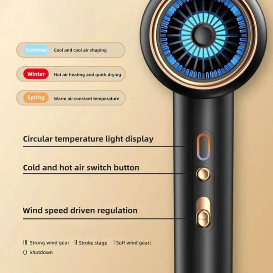Hiustenkuivain 2400 W Tehokkaalla Ionitekniikalla 5