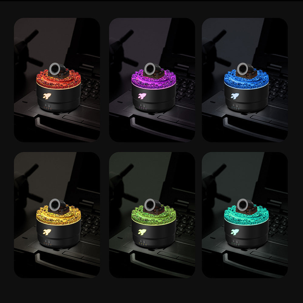 Höyrystävä Ilmankostutin Laavaefektillä Yövalolla - Paras Valinta Sisustukseen 4