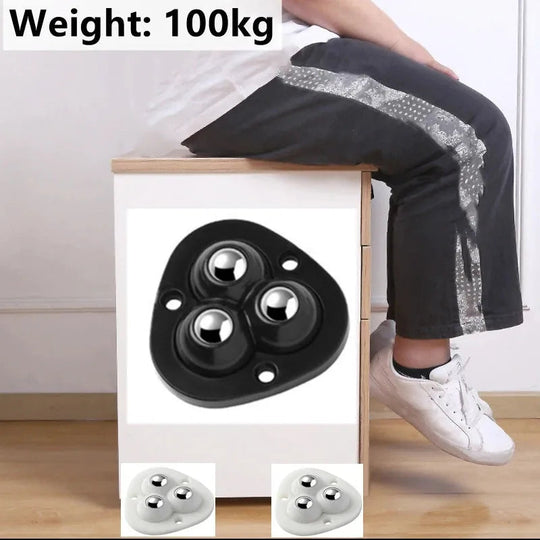 Huonekalujen Siirtopyörät 360° Kierto 2