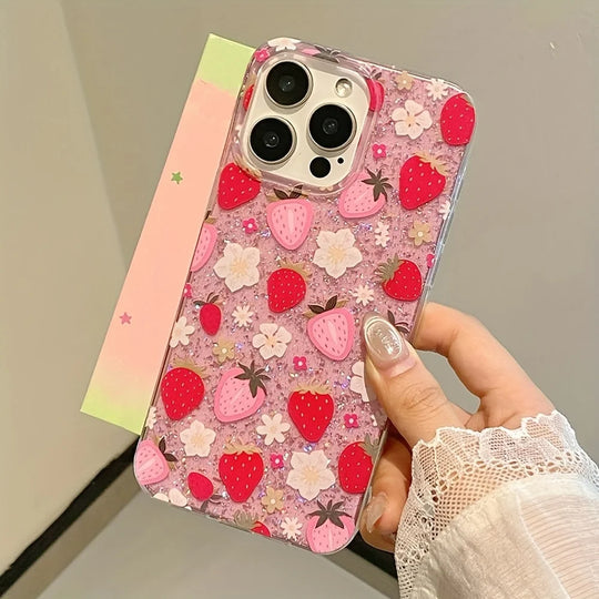 IPhone 17 Pro Max Suojakuori Kukka Design 1