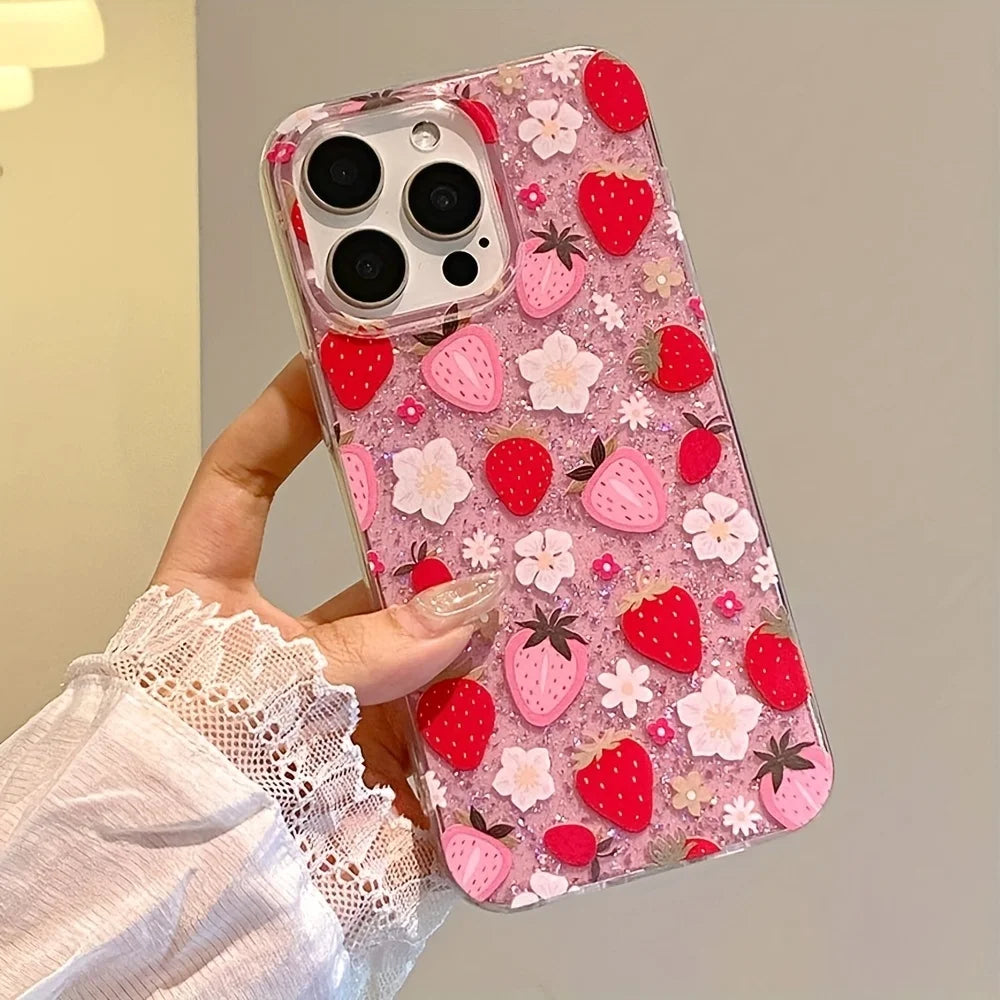 IPhone 17 Pro Max Suojakuori Kukka Design 3