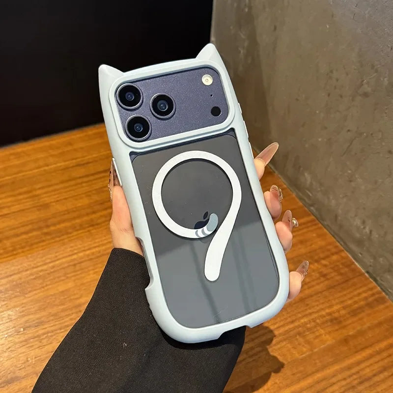 IPhone Suojakuoret Kissankorvalla MagSafe Iskunkestävä Design 8