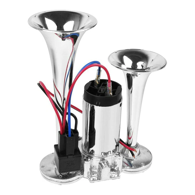 Ilmakäyttöinen Junatorvi Autoihin ja Kuorma-autoihin 3