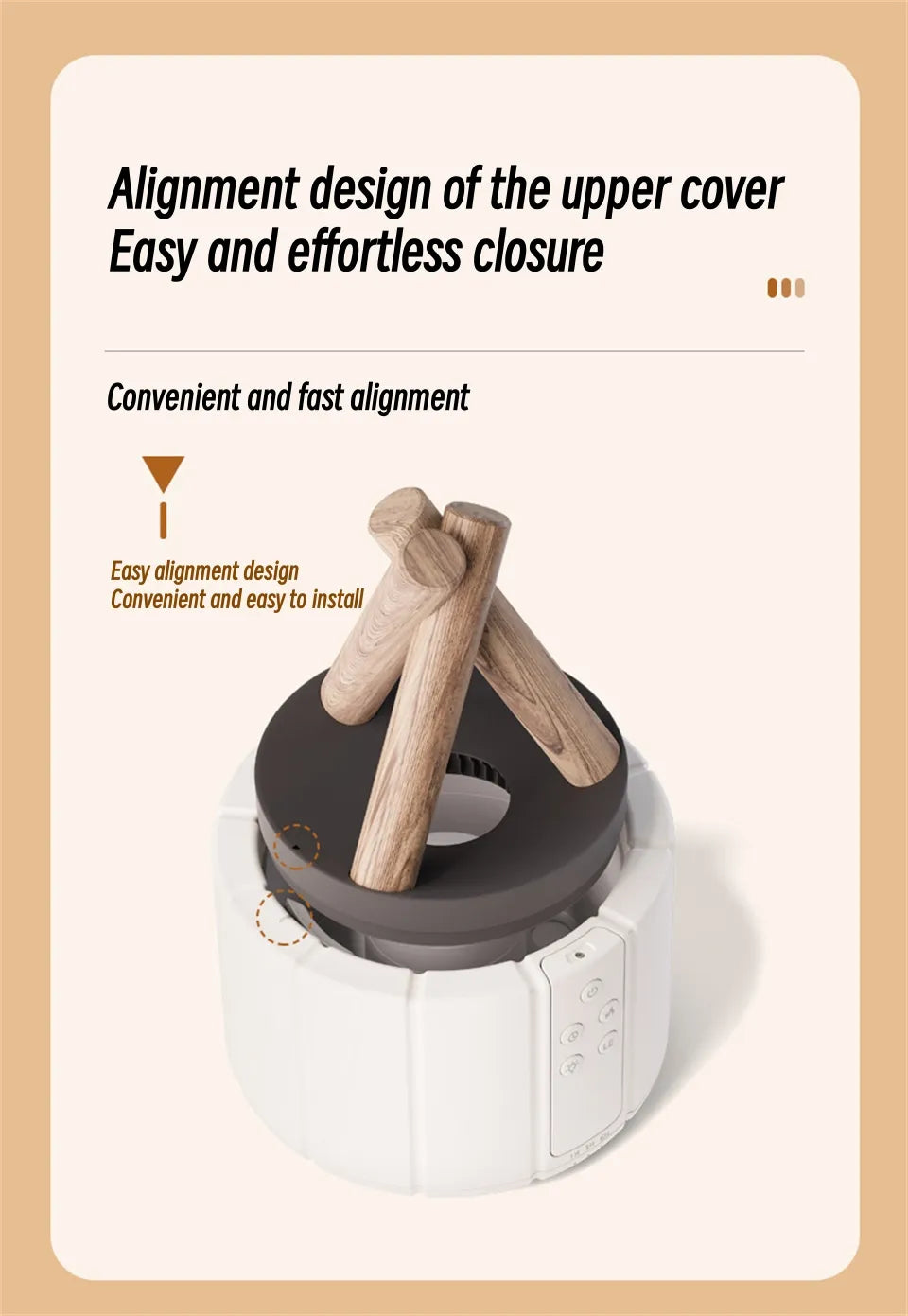 Ilmankostutin Bonfire Aromaterapia 8