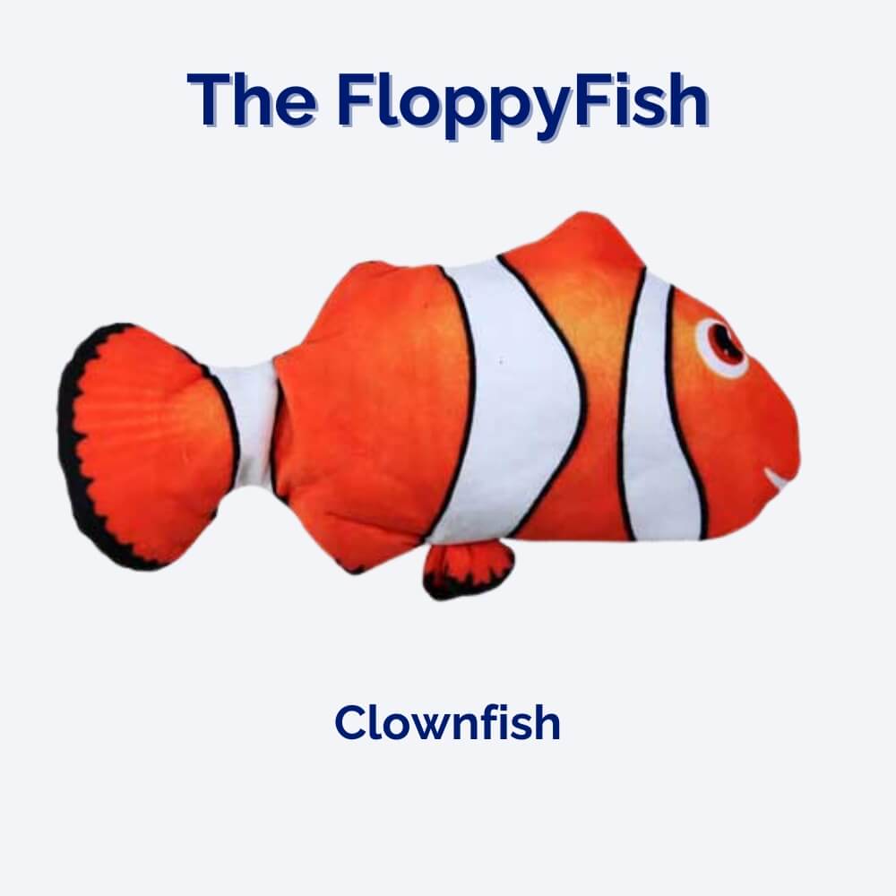 Interaktiivinen Koiranlelu FloppyFish 1