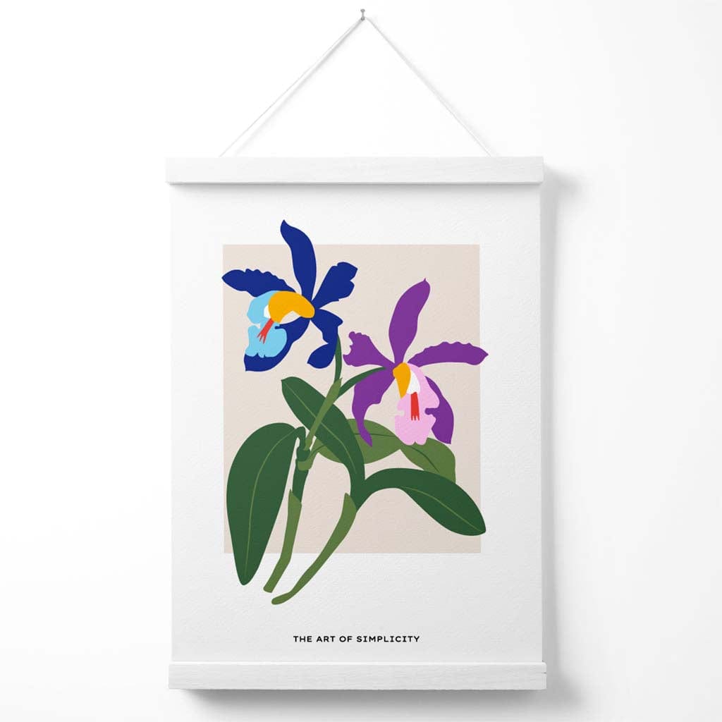 Iris-kukkajuliste Sininen ja Violetti 2