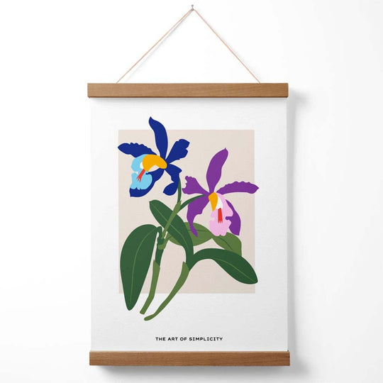 Iris-kukkajuliste Sininen ja Violetti 3