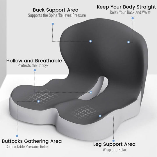 Istuintyyny Ergonominen Memory Foam 7