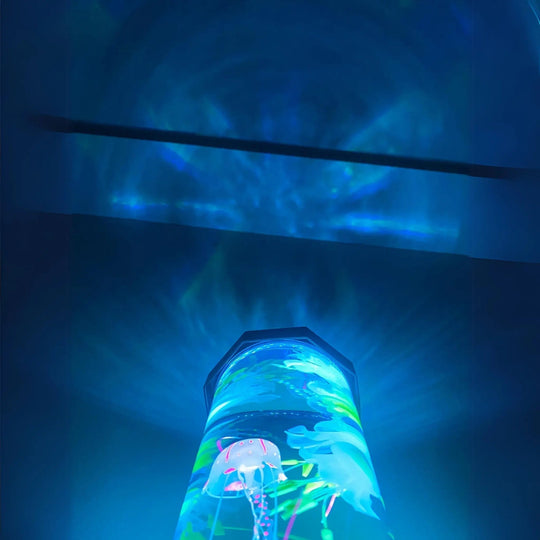 Jellyfish Aquarium -pöytälamppu Moderni Muotoilu 6