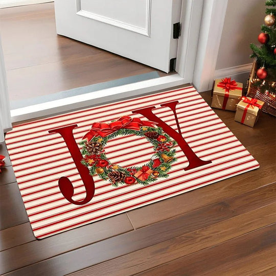 Joulun Kynnysmatto Iloisella Kuvioinnilla 7