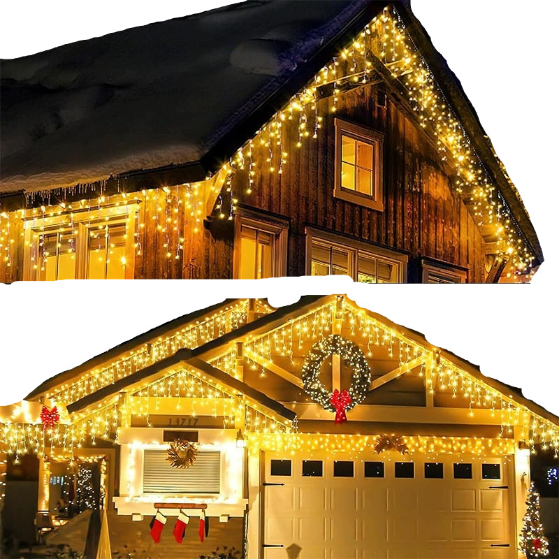 Jouluvaloverho LED-valoilla 0