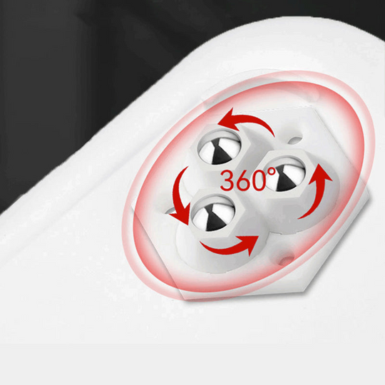 Kääntyvät Pyörät Säilytyslaatikolle 360° Liikkuvuudella 7