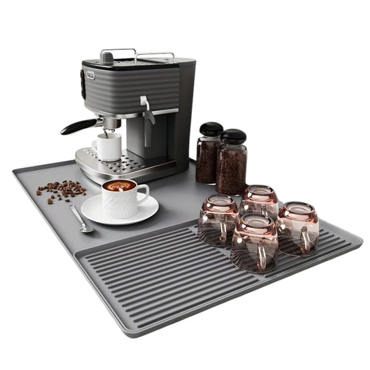 Kahvimatto 2-in-1 Silikoni Korotetuilla Reunoilla 4