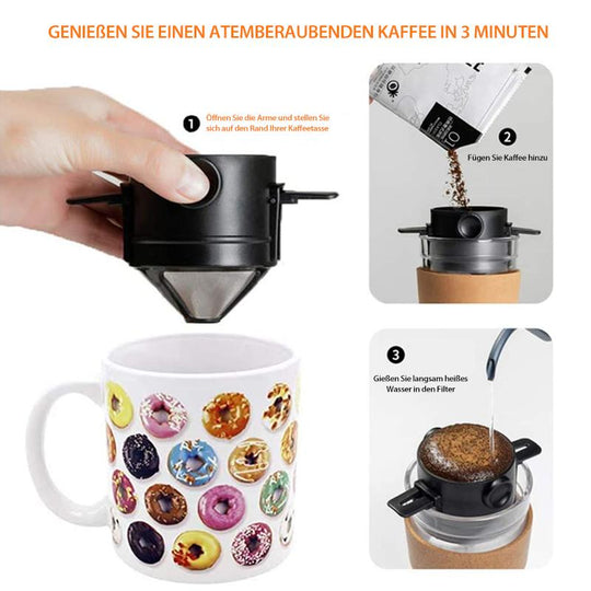 Kahvin Suodatin BrewMaster Kaksikerroksinen 4