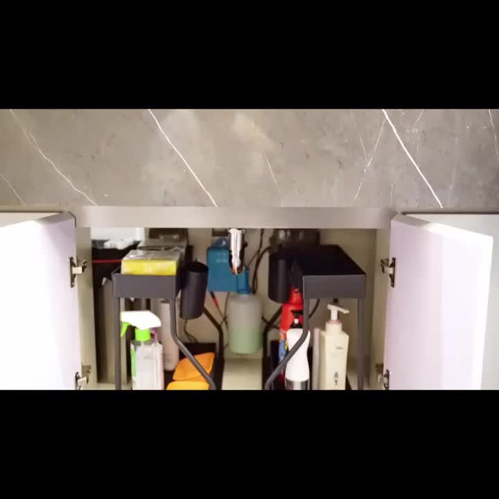 Kaksikerroksinen Järjestäjä Keittiöön ja Kylpyhuoneeseen 8