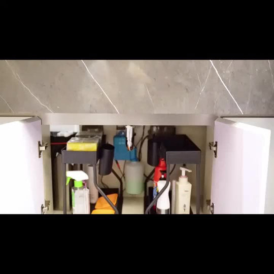 Kaksikerroksinen Järjestäjä Keittiöön ja Kylpyhuoneeseen 8