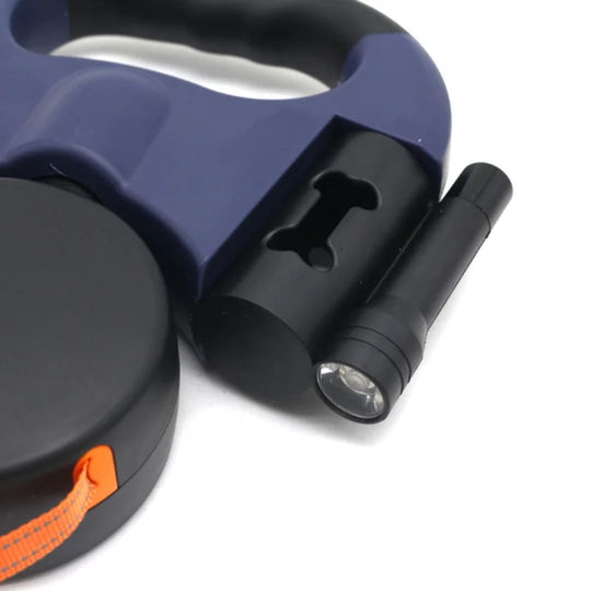 Kaksinkertainen Koiran Talutushihna Taskulampulla 7