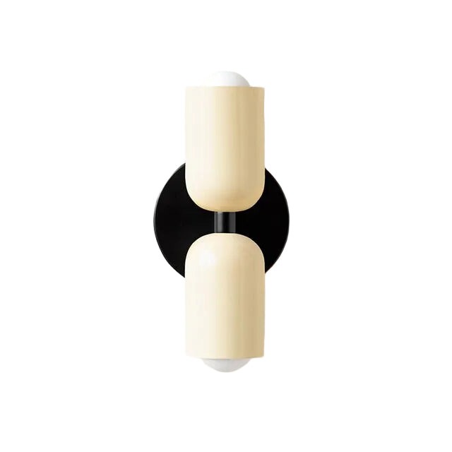 Kaksipäiset LED-seinävalot Kermanvärinen 0