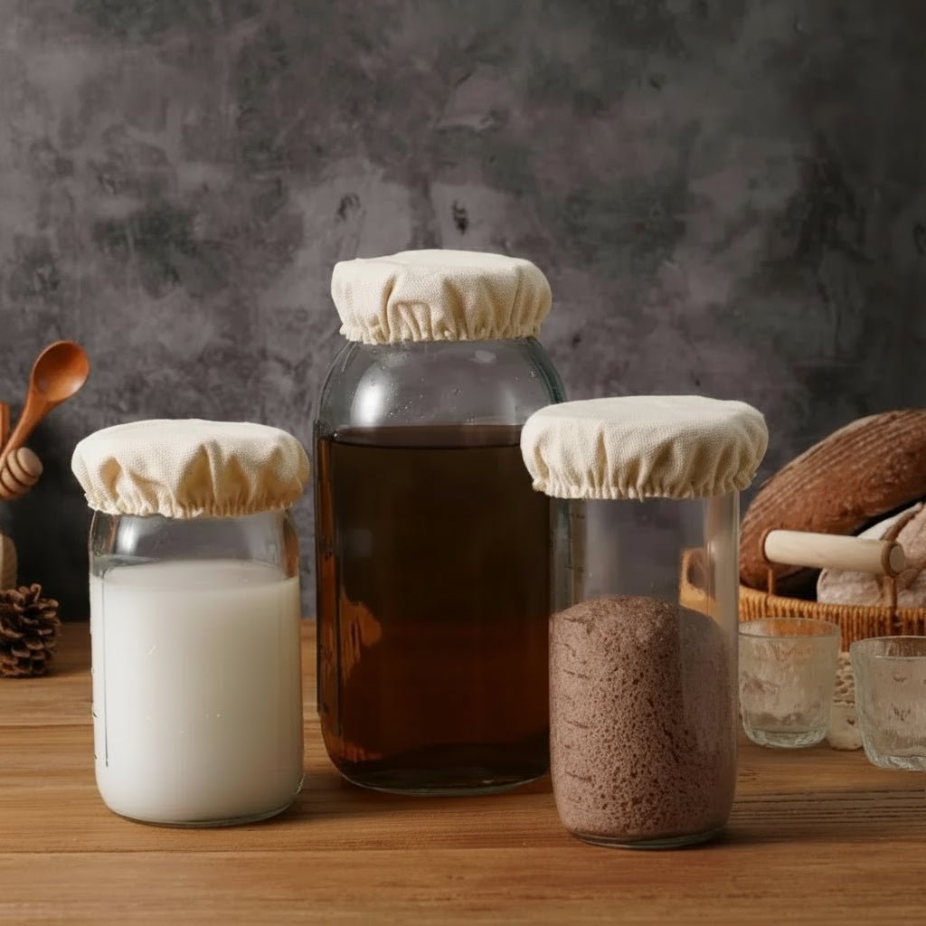 Kangaslasikansi Sourdoughille Uudelleenkäytettävä 1